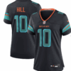 Tyreek Hill Miami Dolphins Nike Women's 2025 Rivalries Collection Game Jersey - Pitch Blue