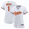 Baltimore Orioles Nike Women's #1 Bride Home  Jersey - White
