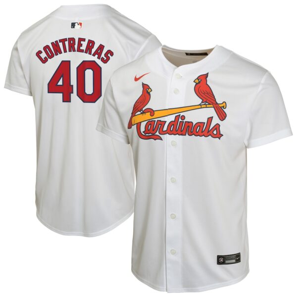 Willson Contreras St. Louis Cardinals Nike Youth Home Game Player Jersey - White